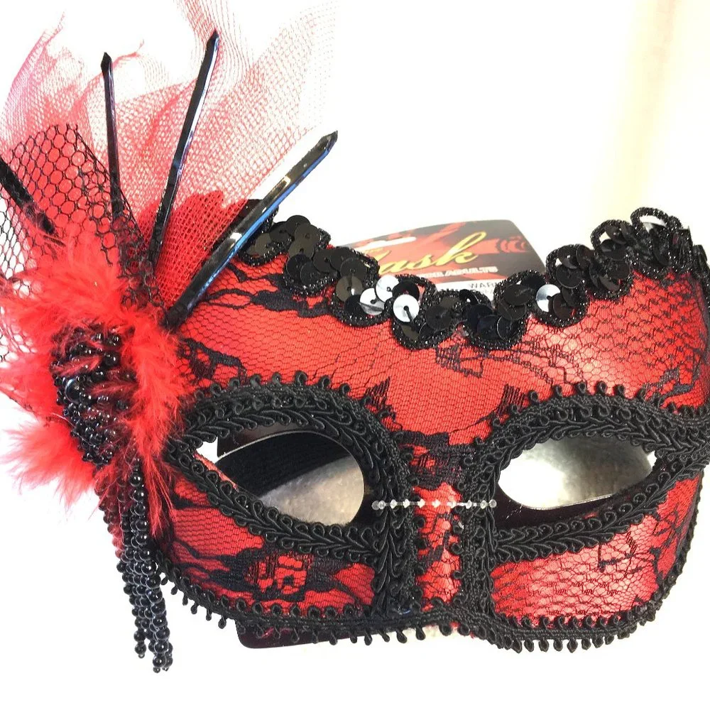 Halloween Venetian Mask NWT NOS